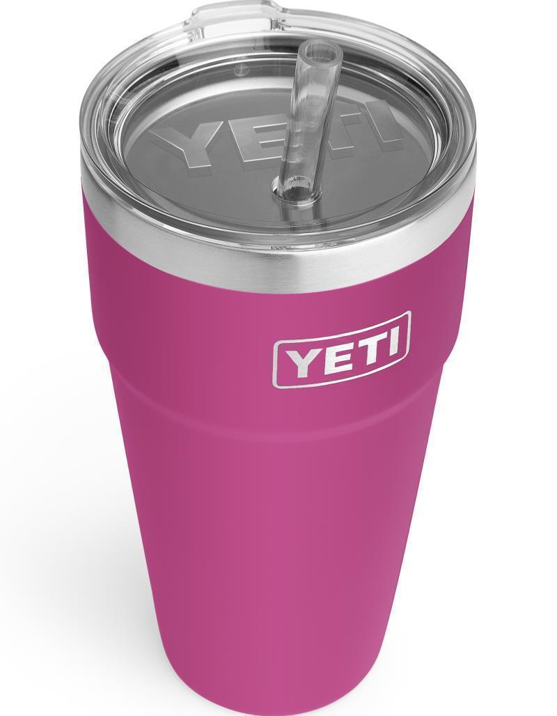Rambler 769ml / 26oz Stackable Cup w/ Straw - Prickly Pear Pink 2