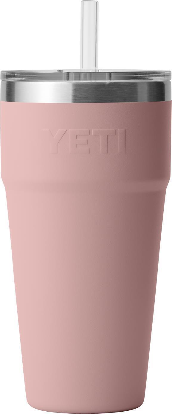 Rambler 769ml / 26oz Stackable Cup w/ Straw - Sandstone Pink 3