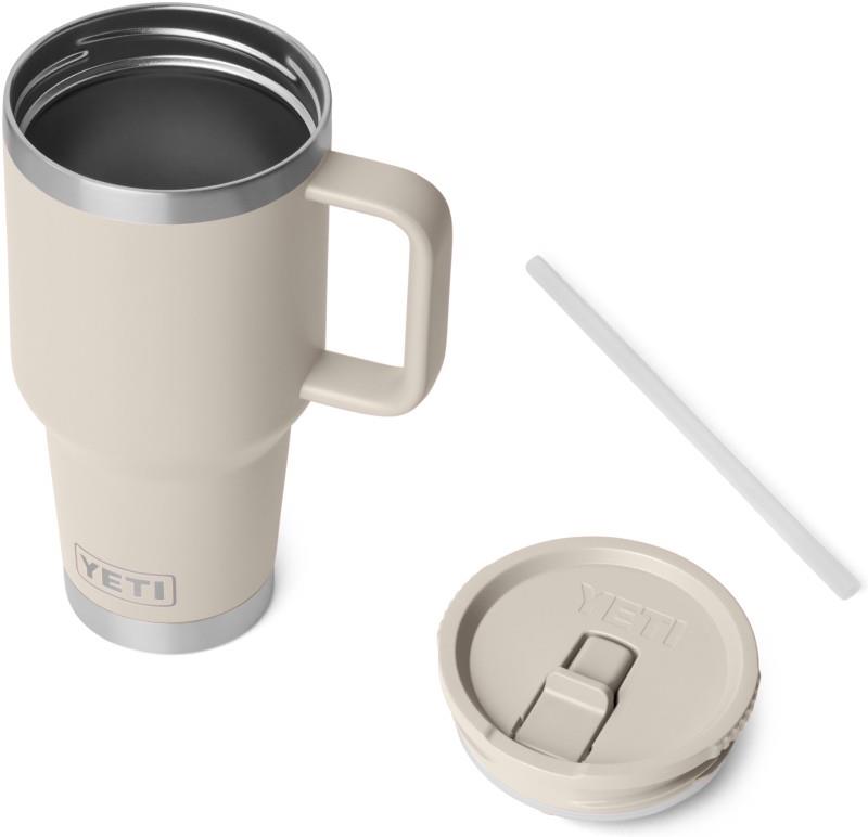 Rambler 887ml / 30oz Travel Mug w/ Straw - cape taupe 1
