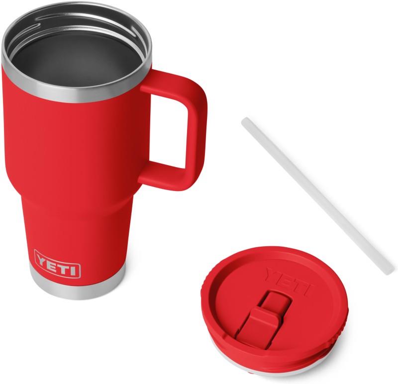 Rambler 887ml / 30oz Travel Mug w/ Straw - rescue red 1