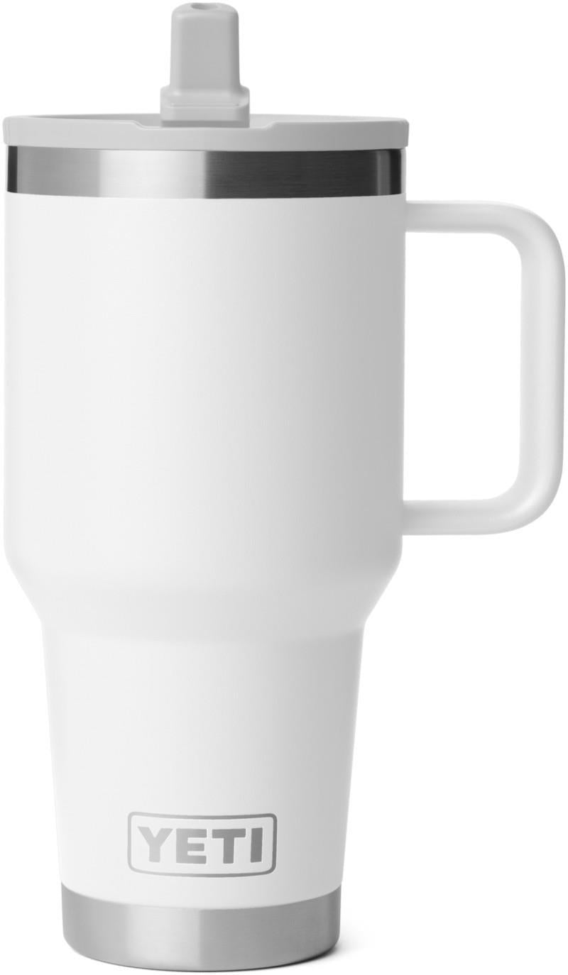 Rambler 887ml / 30oz Travel Mug w/ Straw - white 1
