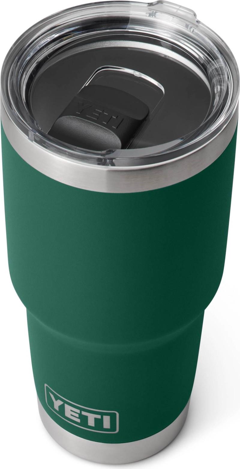 Rambler 887ml / 30oz Tumbler w/ Magslider - black forest green 1
