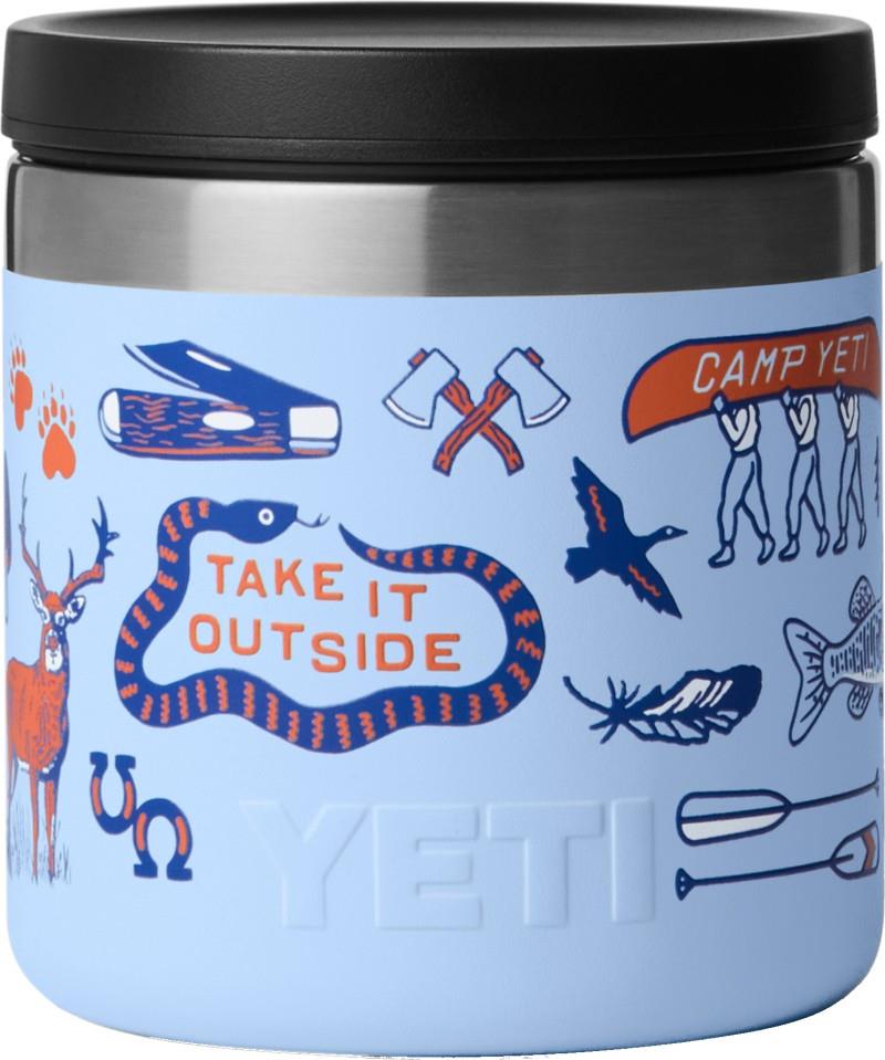 Rambler Food Jar 236 ml / 8oz - Printed - big sky summer camp 1
