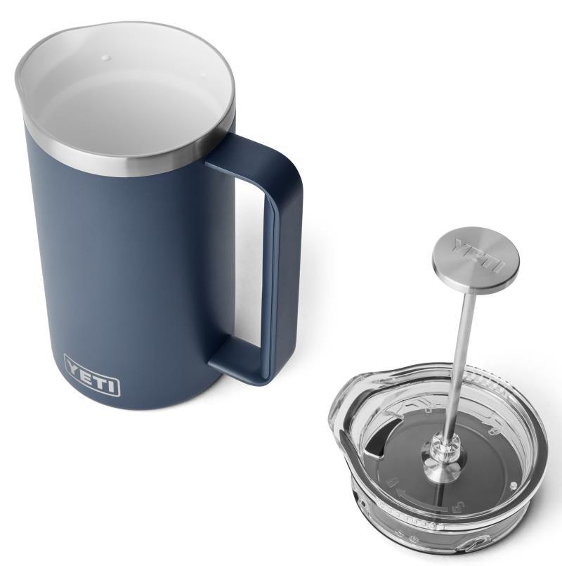 Rambler French Press 1L / 34oz - Navy 4