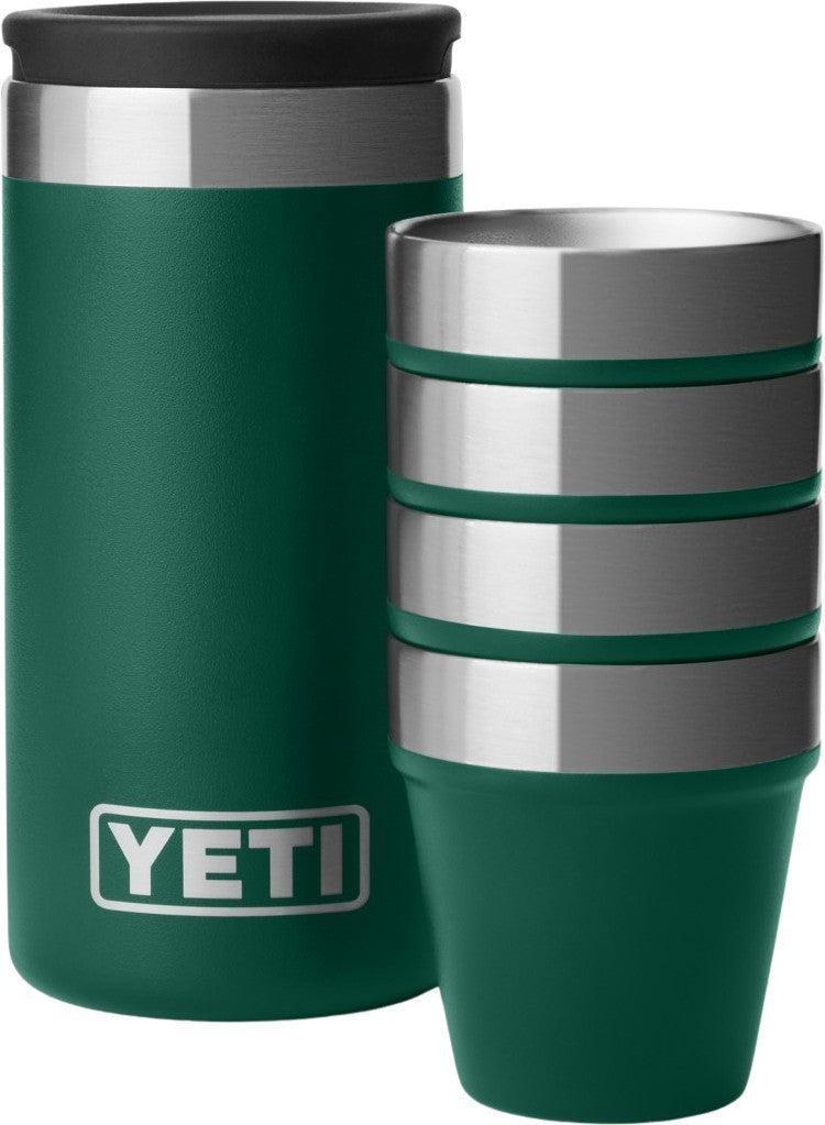 Shot Glasses 44ml - black forest green 1