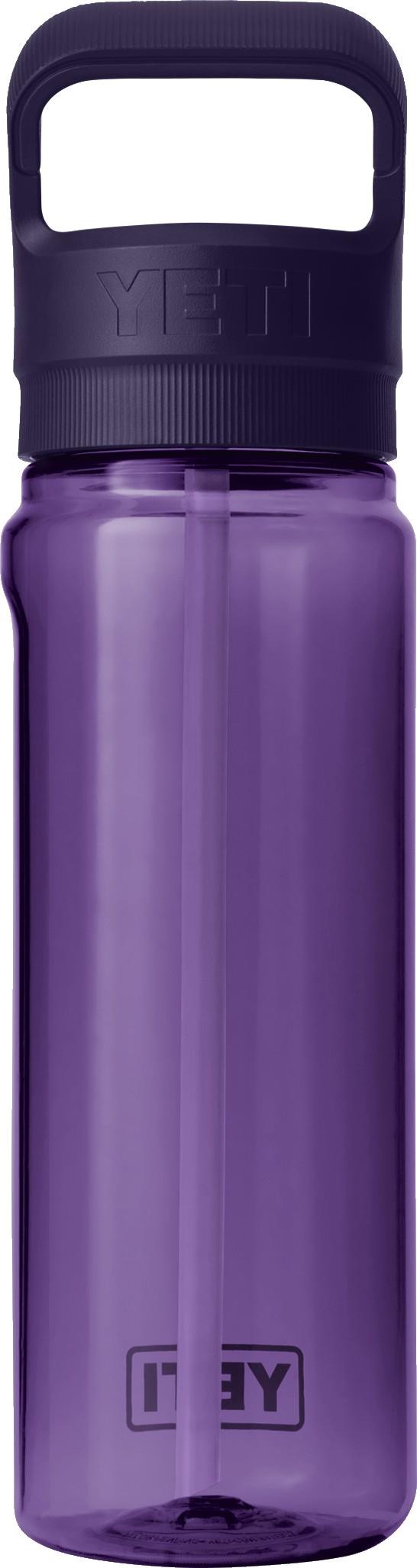 Yonder 750ml / 25oz Tether Water Bottle w/ Colored Straw - pace purple 1