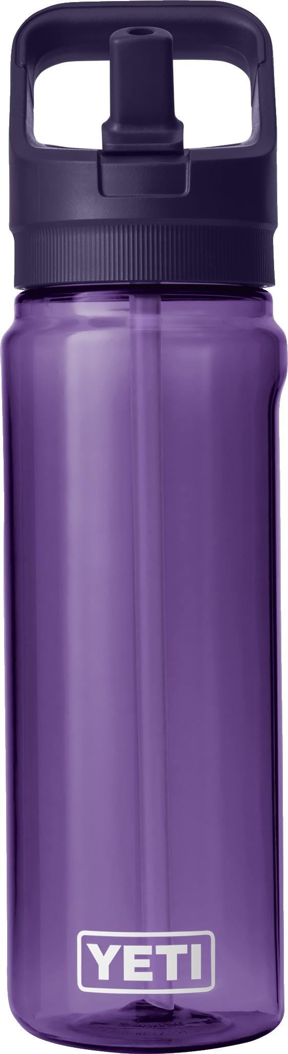 Yonder 750ml / 25oz Tether Water Bottle w/ Colored Straw - pace purple 1