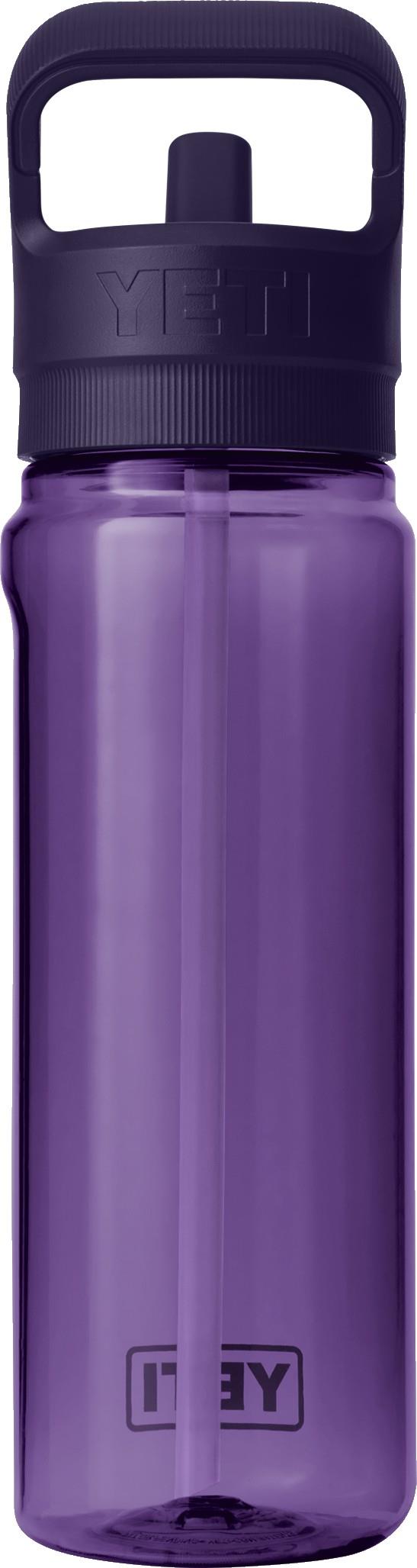 Yonder 750ml / 25oz Tether Water Bottle w/ Colored Straw - pace purple 1
