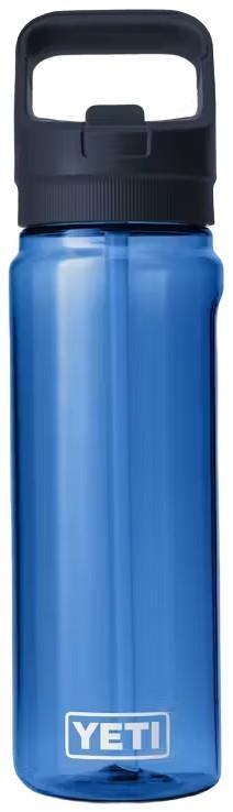 Yonder 750ml / 25oz Water Bottle w/ Colored Straw - royal blue 1
