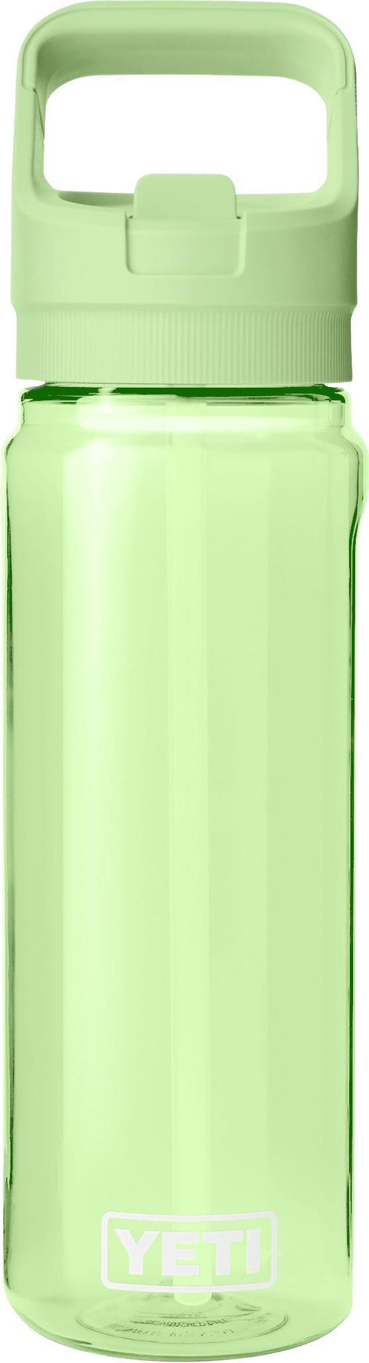 Yonder 750ml / 25oz Water Bottle with Colored Straw - key lime 1