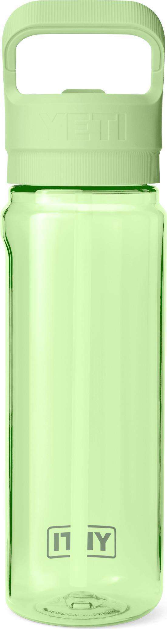 Yonder 750ml / 25oz Water Bottle with Colored Straw - key lime 1