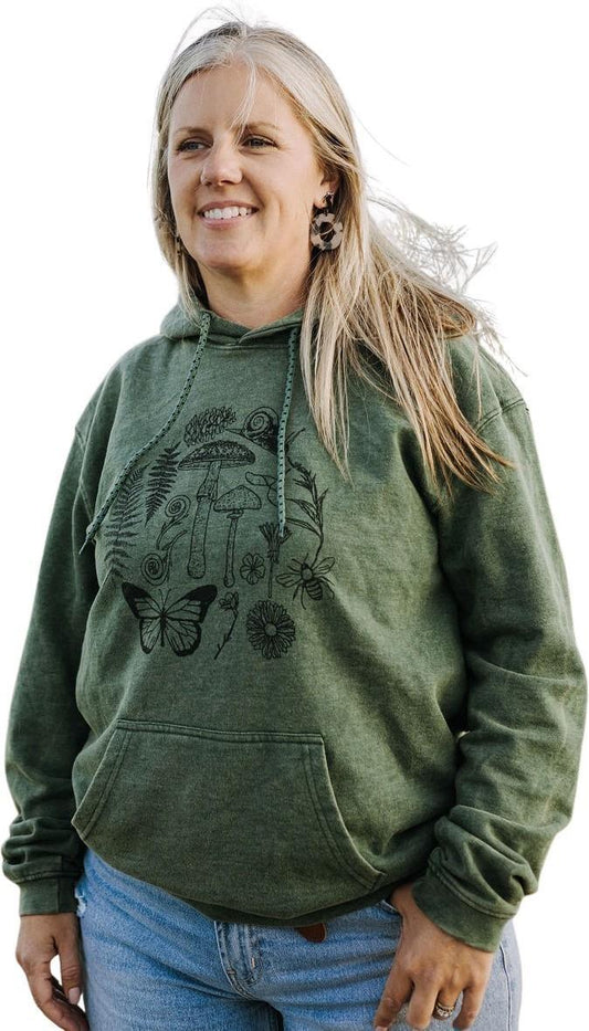 Forage Hoody - Unisex - heather green 1