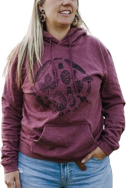 Wild Hoody - Unisex - heather maroon 1
