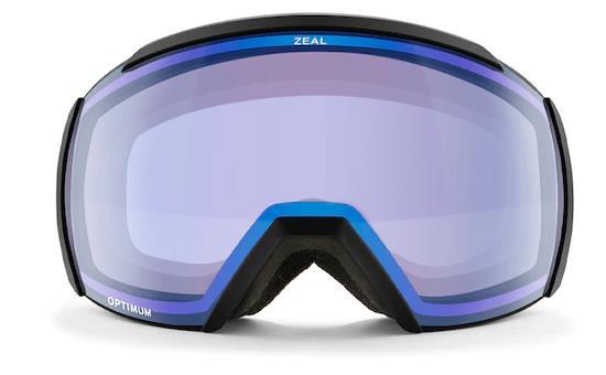 Hemisphere Goggles, Dark Knight Frame, Persimmon Sky Blue Mirror Lens - Not Applicable 3