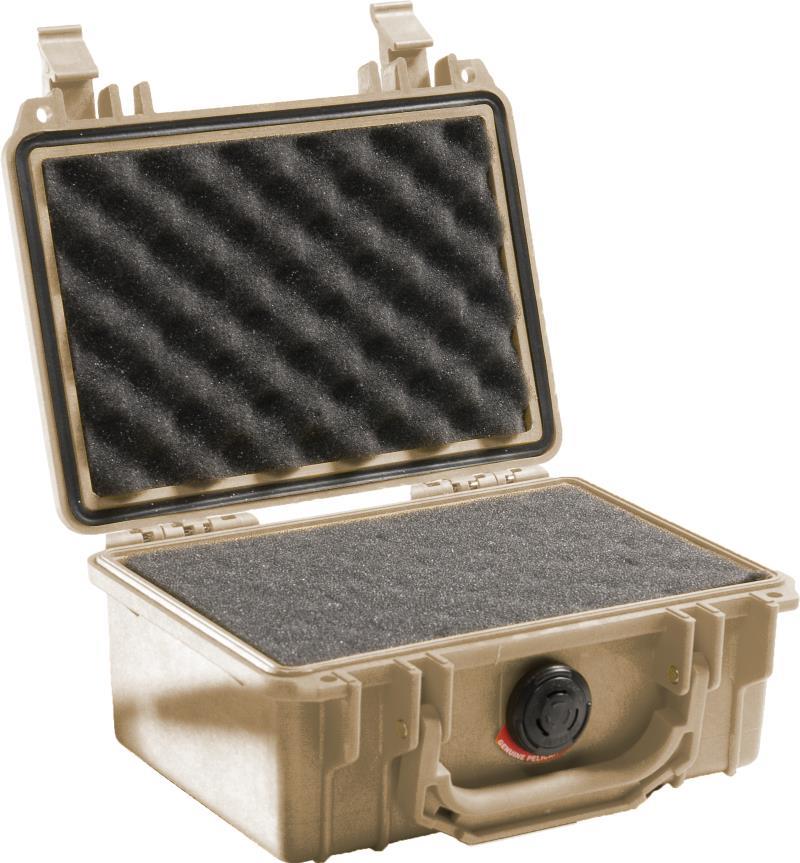 1120 Small Case With Foam - Desert Tan 2