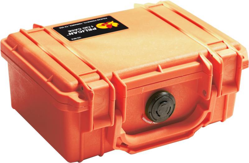 1120 Small Case With Foam - Orange 1
