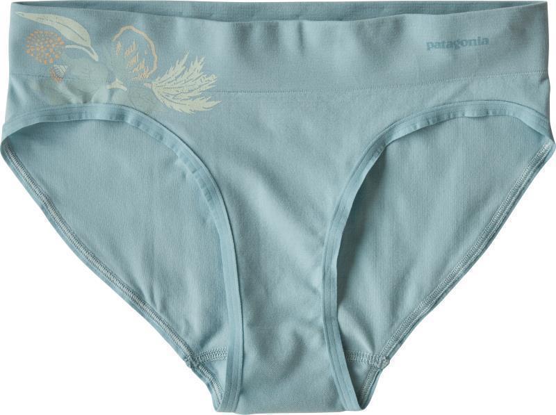 Active Hipster - Womens - Cotton Flora Graphic / Big Sky Blue 1