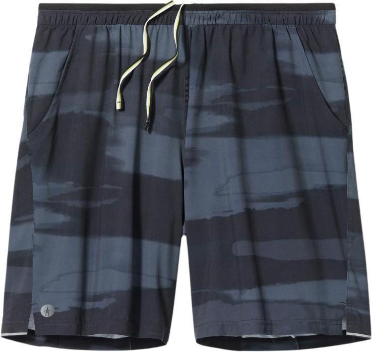Active Lined Shorts, 8" Inseam - Mens - Black Horizon Print 1