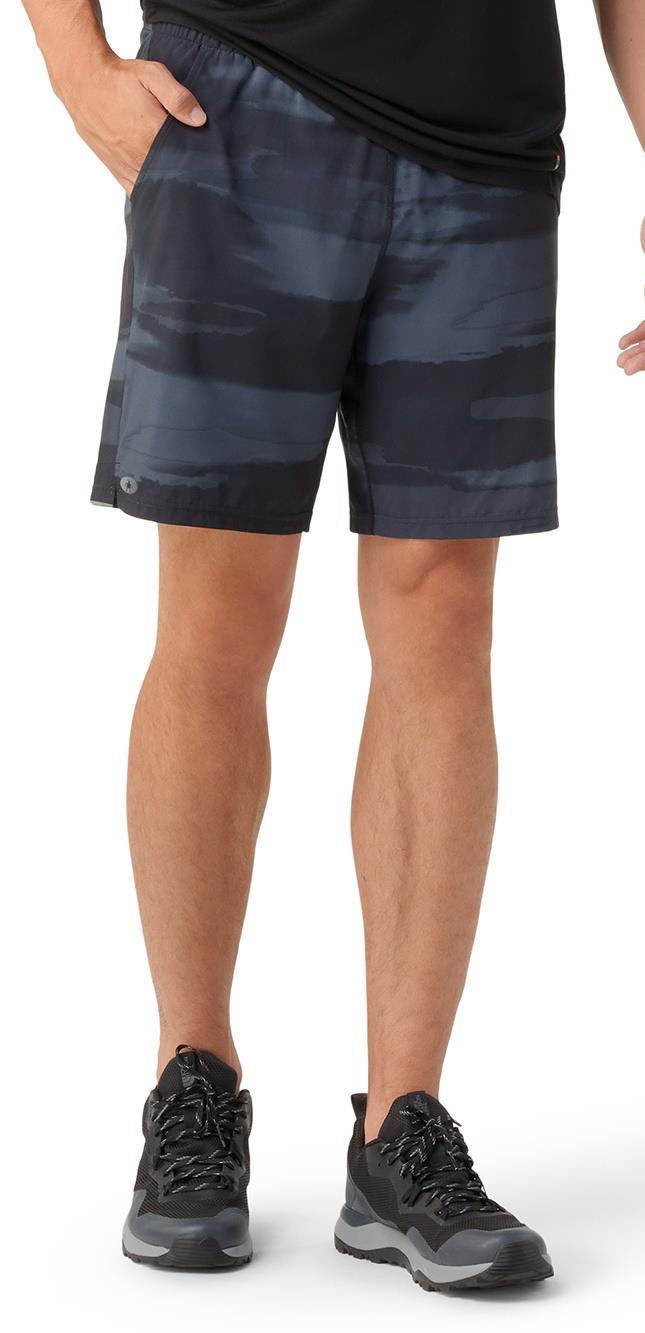 Active Lined Shorts, 8" Inseam - Mens - Black Horizon Print 2