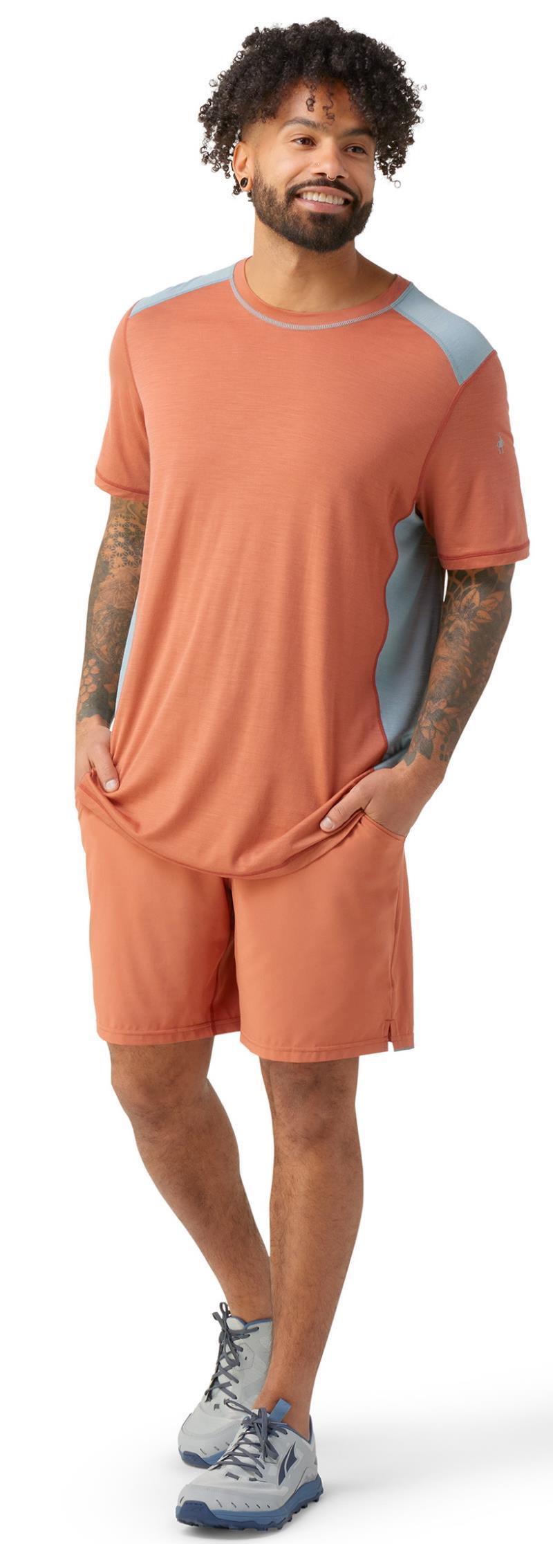 Active Lined Shorts, 8" Inseam - Mens - Copper 2