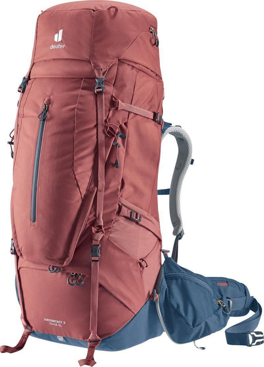 Aircontact X 70+15 SL - Womens - Redwood / Ink 1