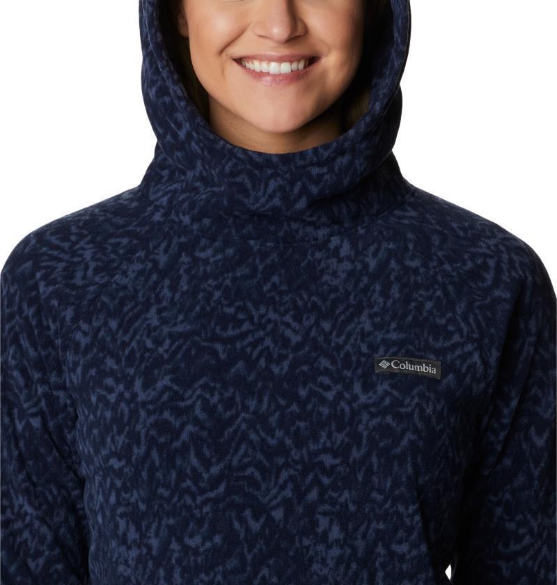 Ali Peak Hooded Fleece - Womens - Nocturnal Terrain Print 4