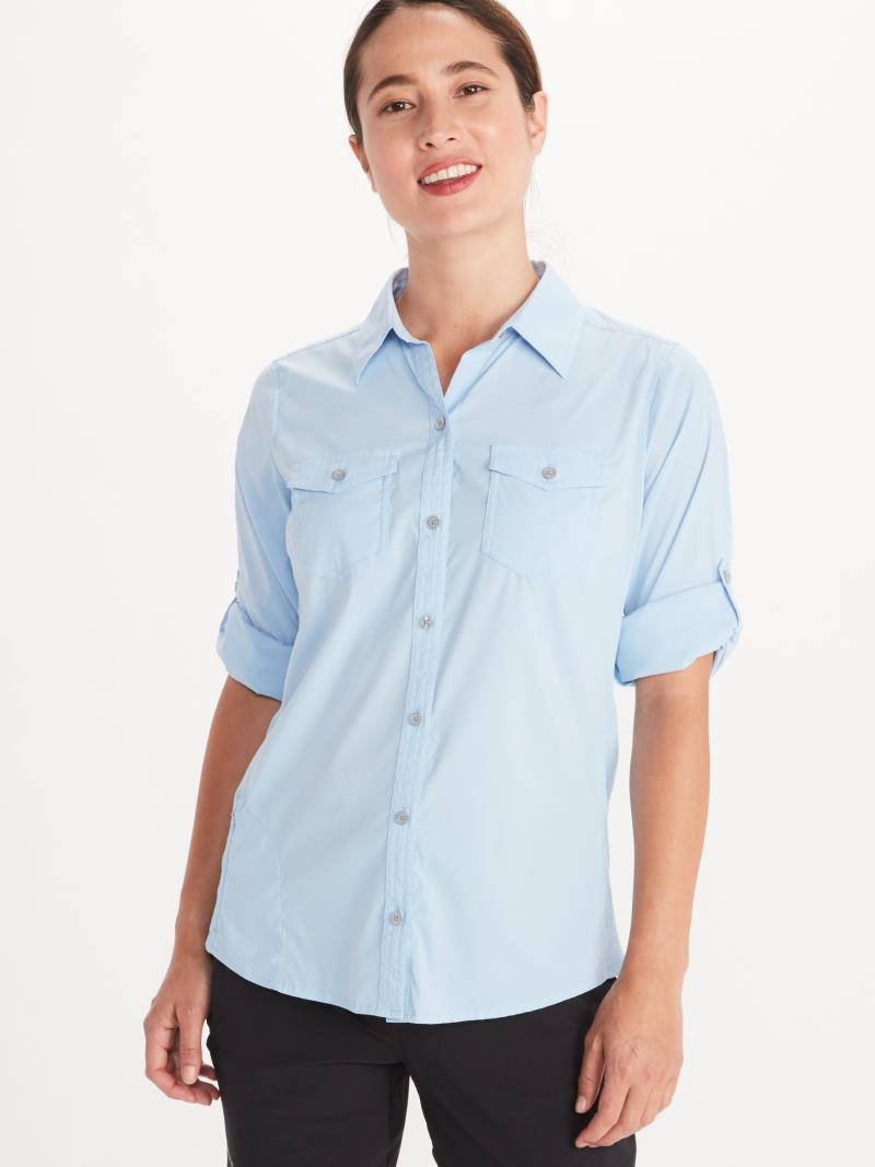 Annika LS - Womens - Tide Blue 1