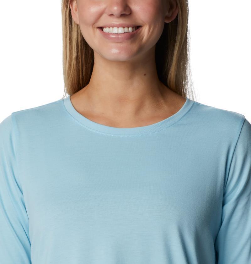 Anytime Knit SS Tee - Womens - Spring Blue 4