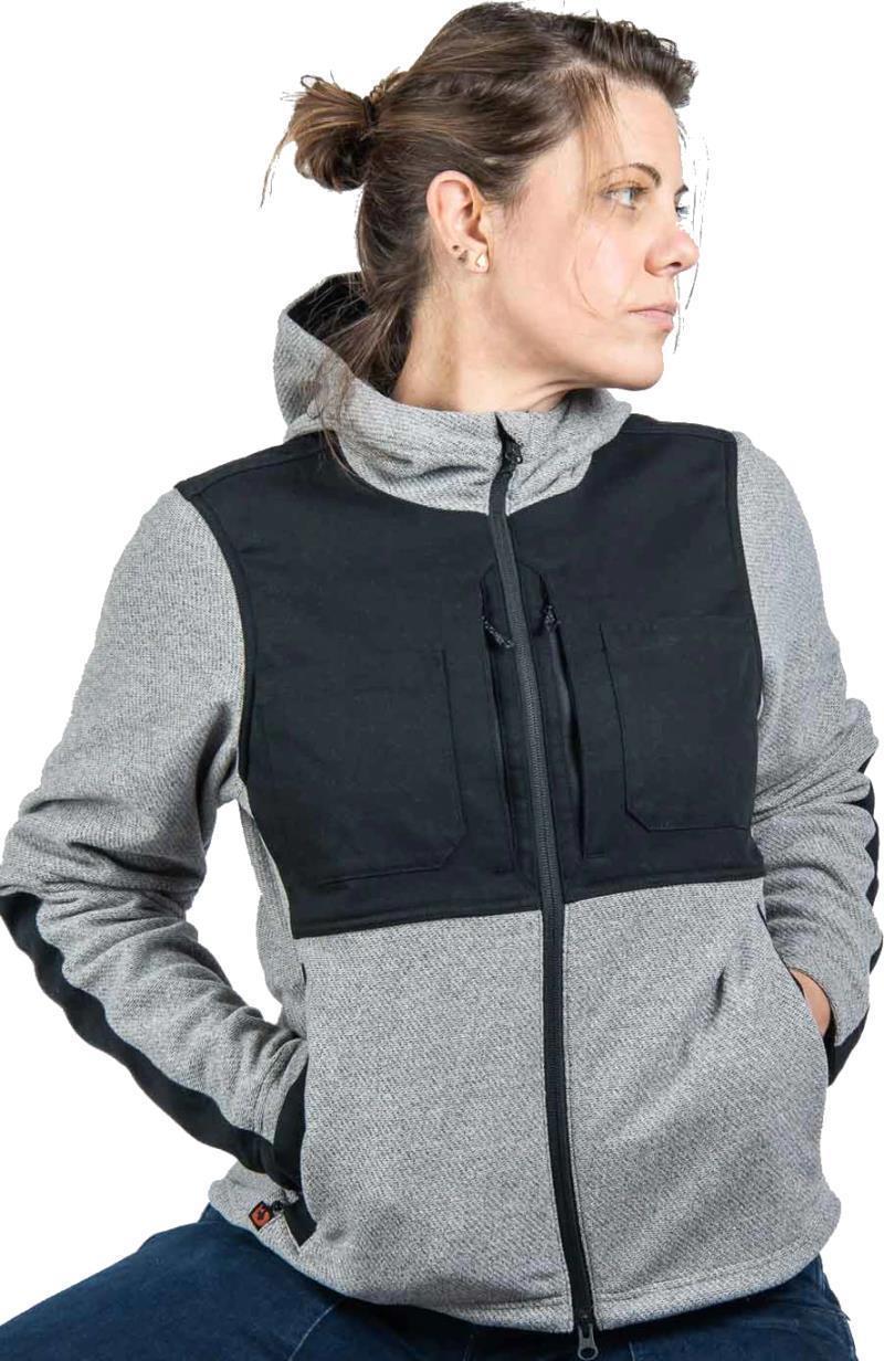 Apelian Utility Work Fleece - Womens - Grey / Black 1