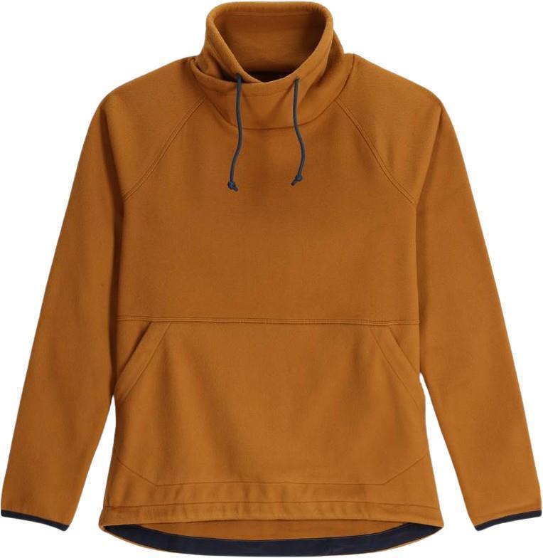 Arete Funnel Neck - Womens - Caramel 1