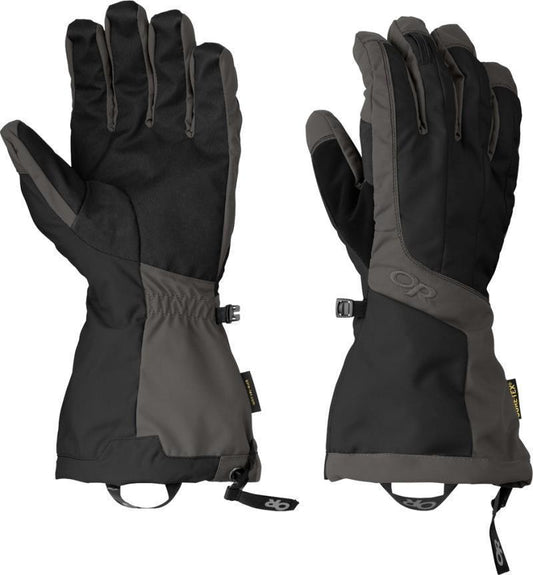 Arete Gloves - Mens - Black / Charcoal 1