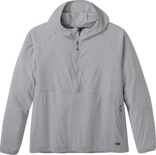Astroman Sun Hoodie, Plus - Womens - Pebble 1