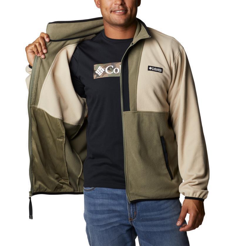 Back Bowl Fleece Lightweight - Mens - Ancient Fossil / Stone Green / Black 3