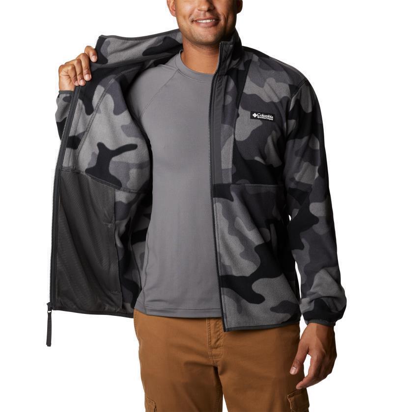 Back Bowl Fleece Lightweight - Mens - Black Mod Camo / Shark 3