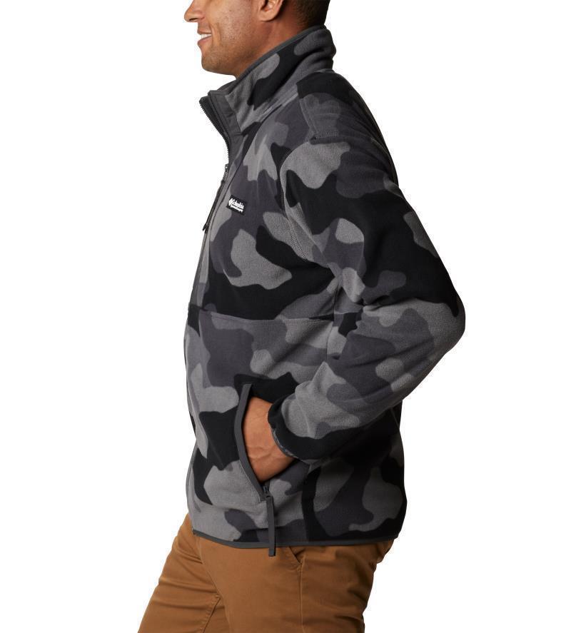 Back Bowl Fleece Lightweight - Mens - Black Mod Camo / Shark 4