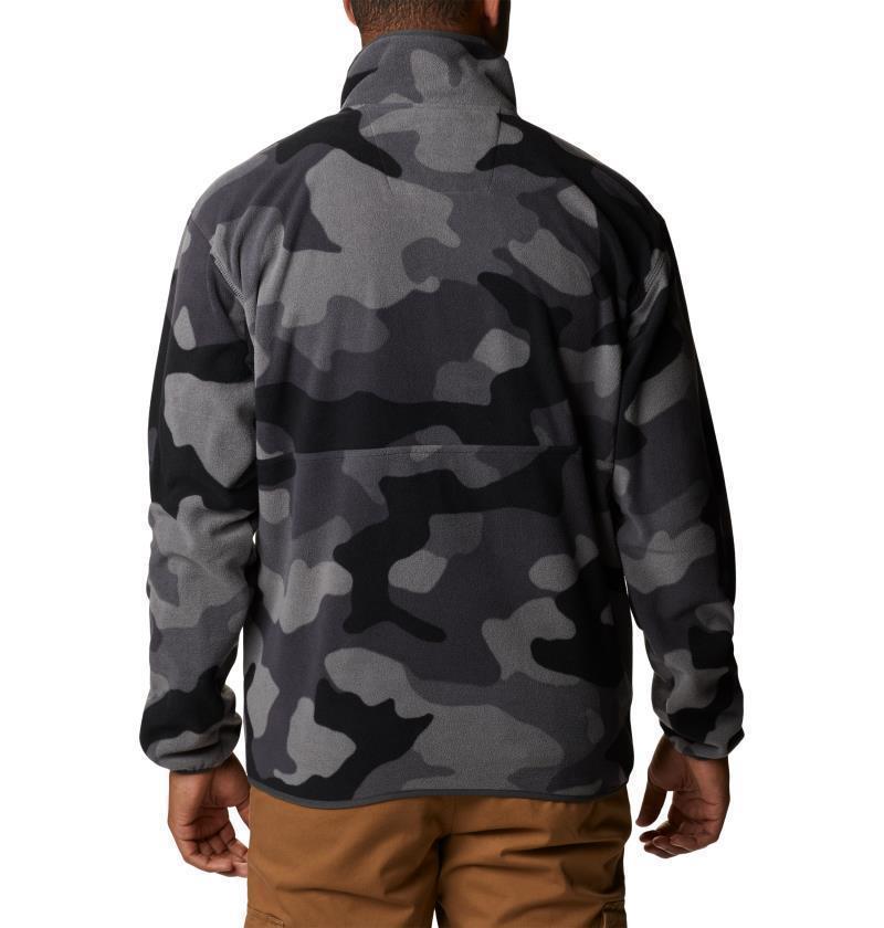 Back Bowl Fleece Lightweight - Mens - Black Mod Camo / Shark 6
