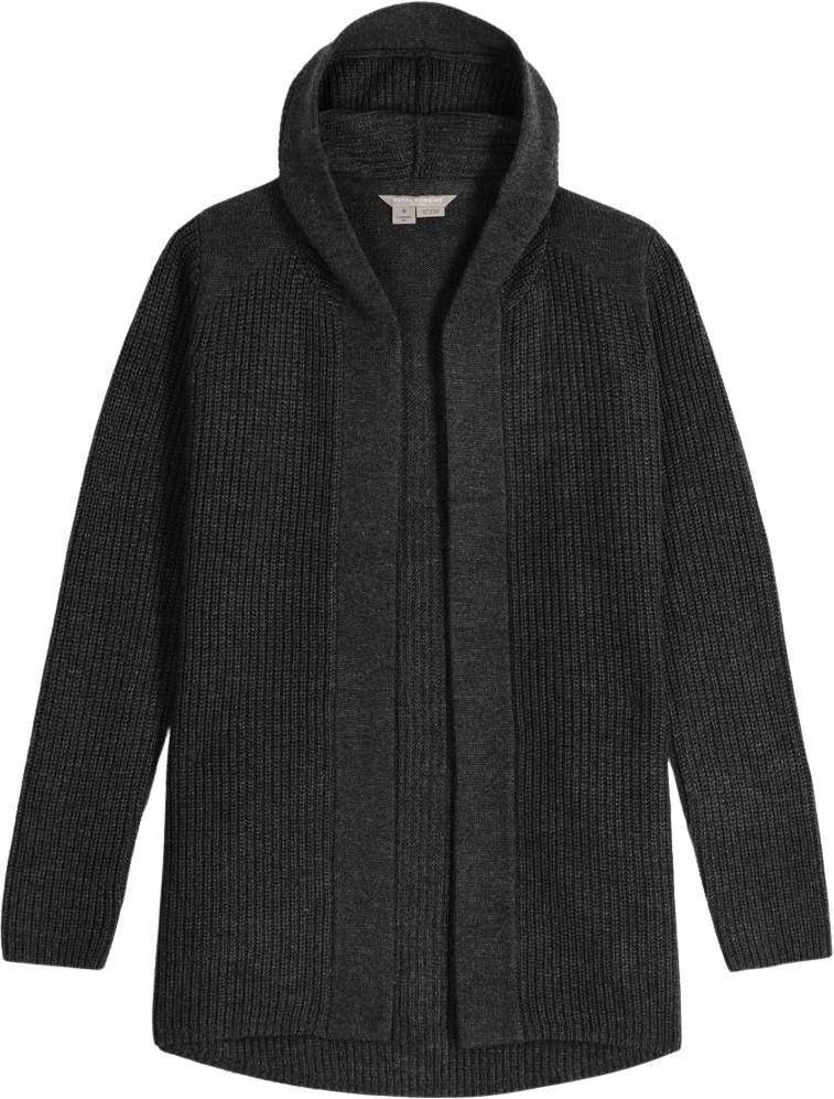 Baylands Cardigan - Womens - Charcoal Heather 1