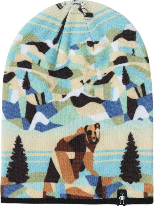 Bear Country Print Beanie - Multi Color 1