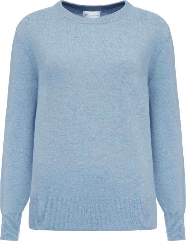 Blefjell Crew Neck - Womens - Mid Blue 1