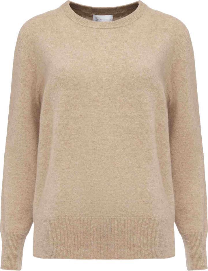 Blefjell Crew Neck - Womens - Sand 1