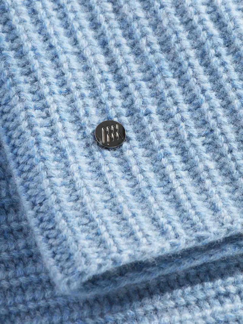 Blefjell Neckwarmer - Mid Blue 2