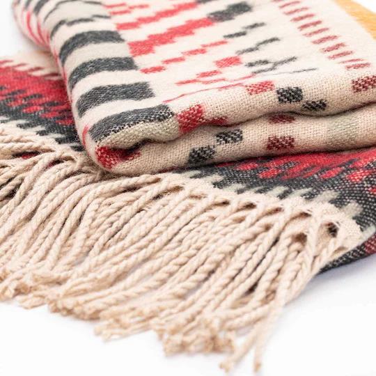 Bray Scarf - Womens - Natural 3