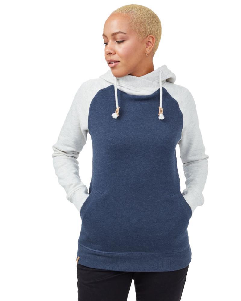 Burney Hoodie - Womens - Dress Blue Heather / Elm White Heather 1