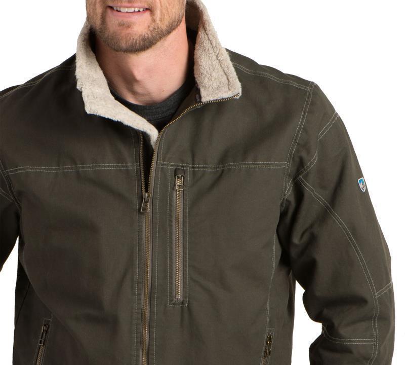 Burr Jacket Lined - Mens - Gun Metal 4