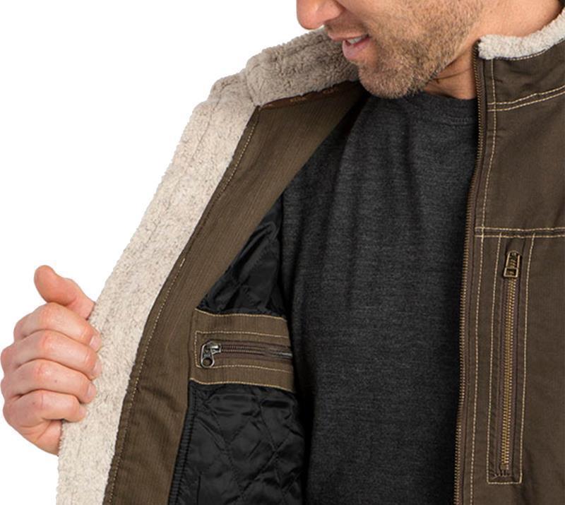 Burr Jacket Lined - Mens - Gun Metal 5