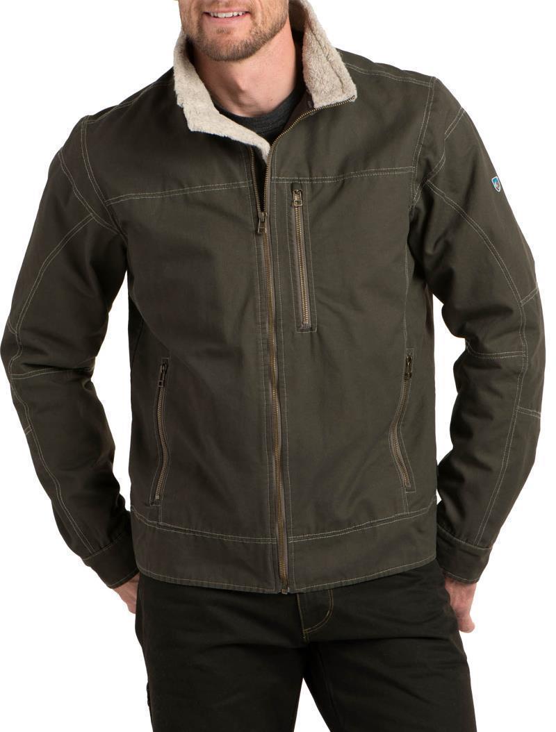 Burr Jacket Lined - Mens - Gun Metal 1