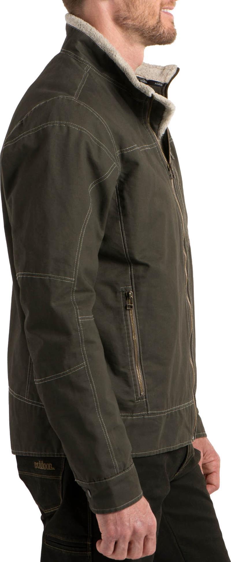 Burr Jacket Lined - Mens - Gun Metal 3