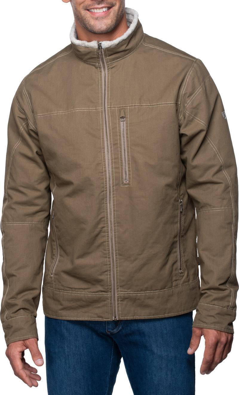 Burr Jacket Lined - Mens - Khaki 1