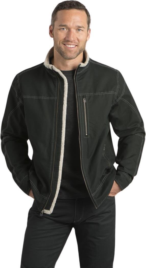 Burr Jacket Lined - Mens - Raven 1