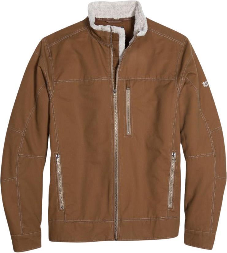 Burr Jacket Lined - Mens - Teak 1